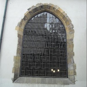 Betlémská kaple, detail okna