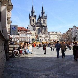 Staroměstské náměstí a Týnský chrám