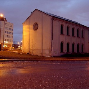 Noční Libeňská synagoga