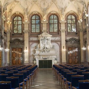 Hlavní sál  Valdštějnského paláce