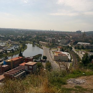 Pohled na Vltavu