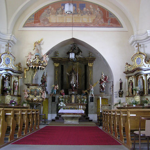 interier kostela