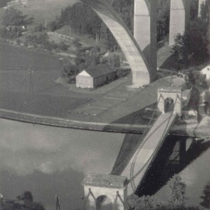 HISTORIE - Podolský most u Temešváru