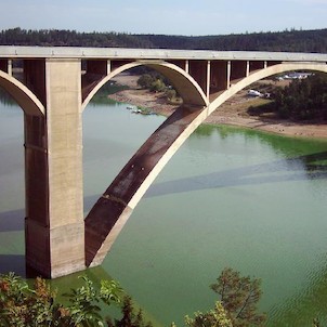 Orlík ,Podolský most