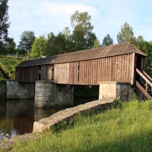 Rechle-krytý most v Lenoře