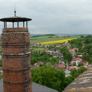 Výhled z věže Kotnova
