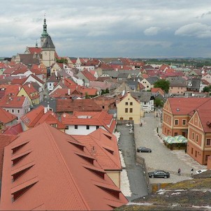 Výhled z Kotnova na Tábor