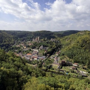 Celkový pohled na Hardegg