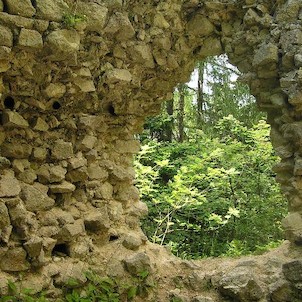 Kynžvart - hrad, hradní okno