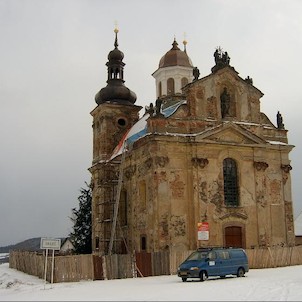 Kostel Nejsvětější Trojice ve Valči