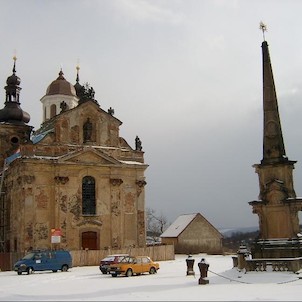 Kostel Nejsvětější Trojice a sloup