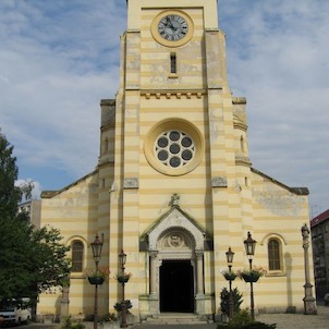 Kirche in Kraslice am 04.August 2006