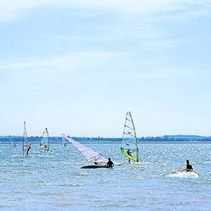 Windsurfing na Rozkoši