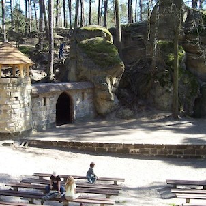 Opravené lesní divadlo - rok 2007
