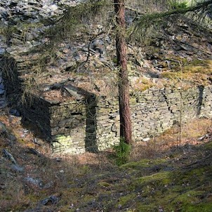 zbytky hradu