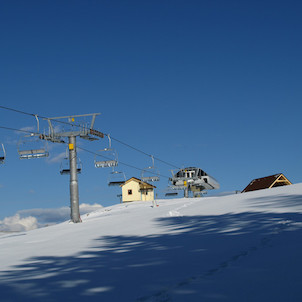 4 sedačka Avalanche pod Pradědem