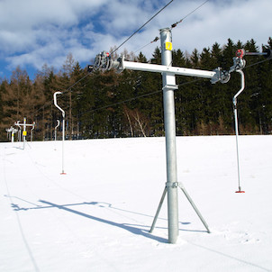 4 sedačka Avalanche pod Pradědem