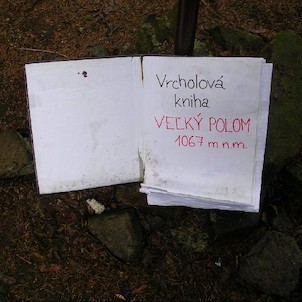 Velký Polom, Vrcholová kniha