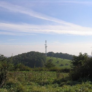 Pohled ze Strážnice na Okrouhlou