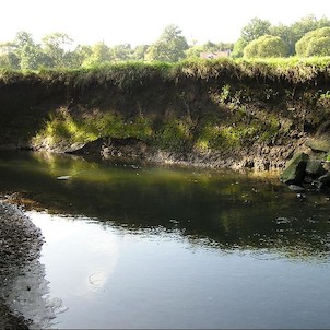 Meandry Lučiny, Meandry Lučiny - vymletý svah