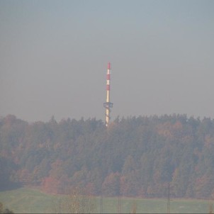 Pohled na rozhlednu od Studénky