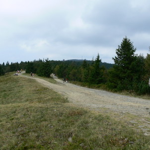 Přístupová cesta na Radhošť