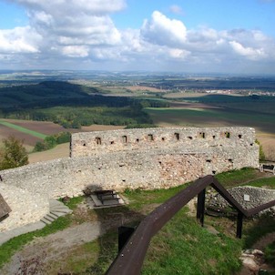 Výhled z hradu