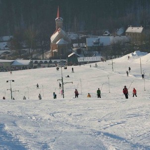 Celkový pohled ze shora v plném provozu