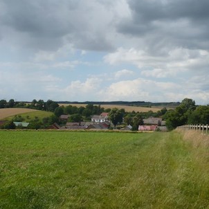 Pohled na část vesnice