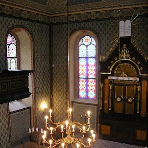 Synagoga, Pohled na interiér