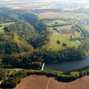 Krkanka, údolí pod křižanovickou přehradou