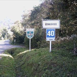 Obec Čenkovice-příjezd - Brno, Svitavy, Lanškroun