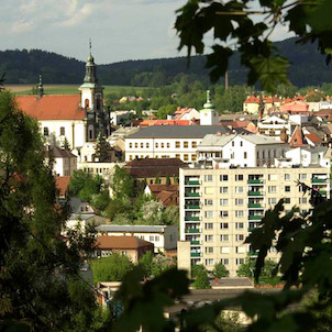 pohled na město