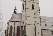 Kostel Petra a Pavla, kostel svatého Petra a Pavla, vystavěný v letech 1260-73 a roku 1316 částečně přestavěným