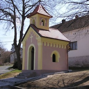 Kaplička v Olešné 1907