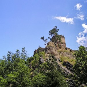 Gutštejn - zřícenina hradu