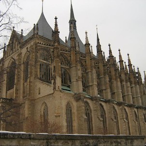 Chrám založený v roce 1388, Chrám založený v roce 1388 je zasvěcen Svaté Barboře - patronce havířů.