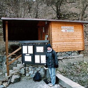 zastávka C (a provozní domek štoly sv. Josefa)