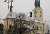 Farní kostel sv. Jakuba, Farní kostel sv. Jakuba v Příbrami je poprvé připomínán k roku 1298 a je nejstarší stojící stavbou ve městě.