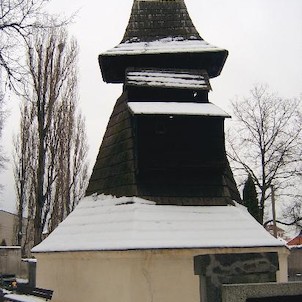Zvonice na hřbitově v Rakovníku
