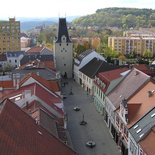 výhled na Mikulovickou bránu