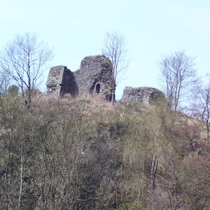 Hrad Ostrý - zřícenina