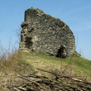 Hrad Ostrý - zřícenina