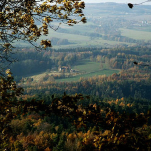 Srbská Kamenice - pohled z vrcholu Strážiště