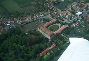 Letecký snímek Horní Beřkovice 2004