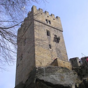 Helfenburk - Věž z nádvoří