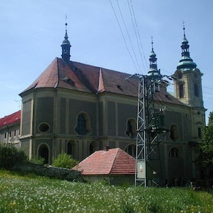 Pohled na klášterní komplex od severu