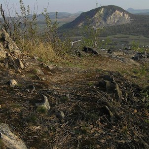 Kaňkov, skalnatá plošina na jihozápadě Kaňkova
