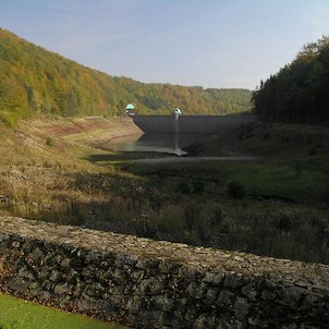 Janovská přehrada, podzim 2006