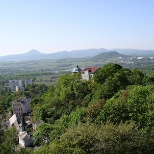 pohled z hradu do kraje